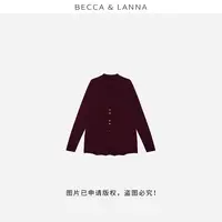 D0146 硬货哥女士纯绵羊毛开衫翻领正装宽松口袋内搭 女装