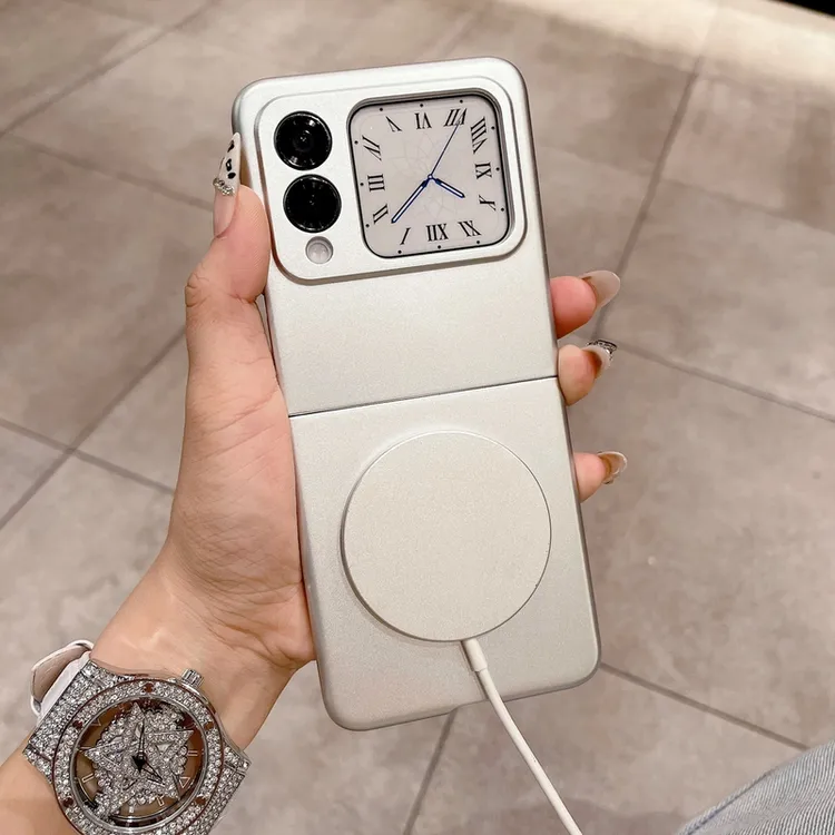 适用华为Nova Flip超薄磁吸金属壳抗指纹手汗简约防摔磁吸壳