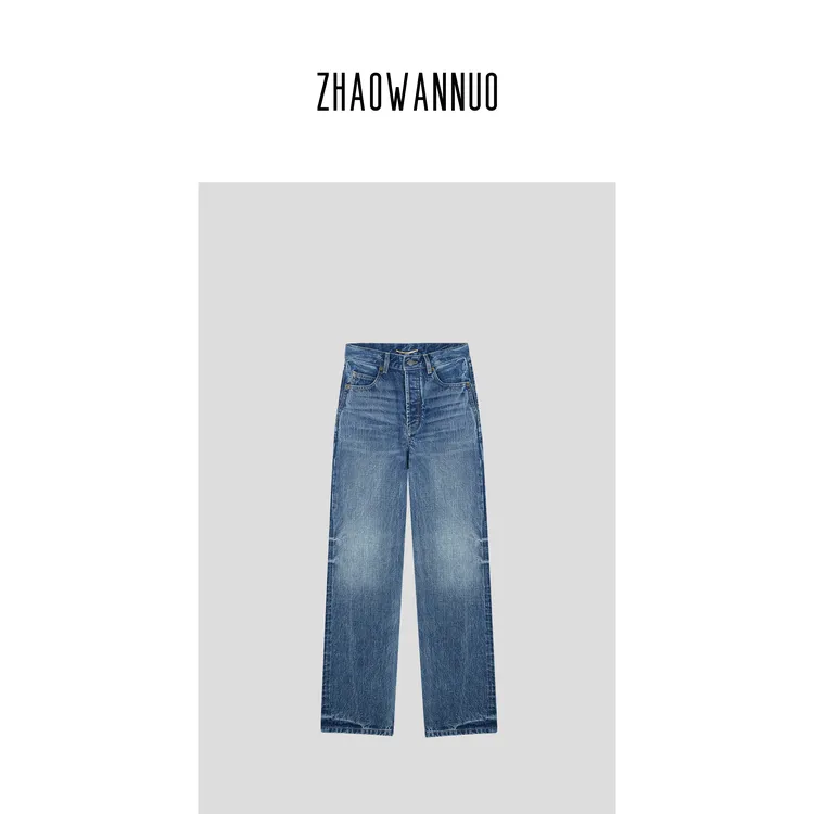 ZHAO WANNUO 丨【rose4.0全新升级】秋冬赤耳红边神裤牛仔裤NZ0016