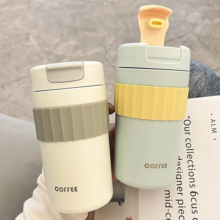 创意咖啡杯小巧便携高颜值女生保温杯办公室家用水杯随行杯定 制