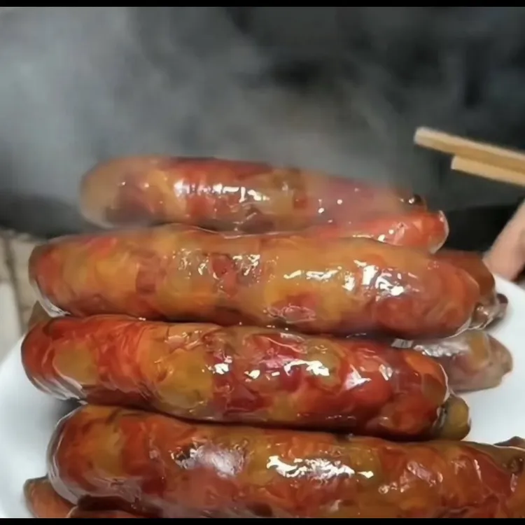 正宗四川川味烟熏香肠排骨腊肠新鲜猪肉四川特产无添加滨海香肠
