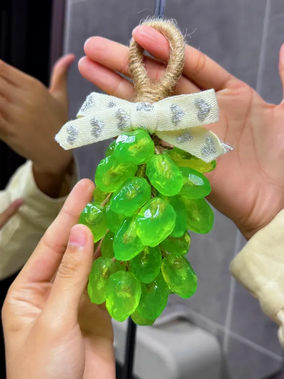 【创意礼物】葡萄香薰挂件手工diy材料包香皂小清新可爱送女生