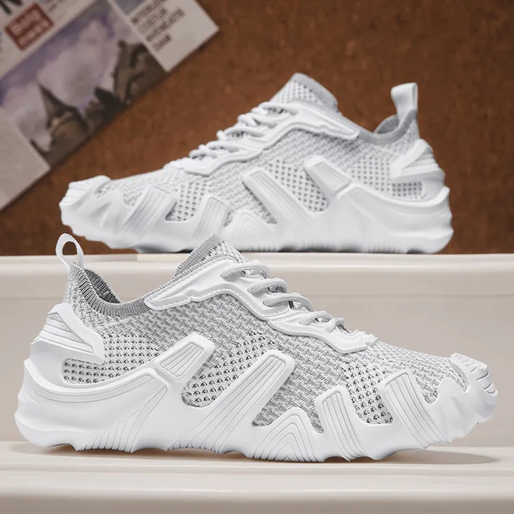 2025年春男士新款潮流休闲百搭日常舒适透气时尚男款运动鞋