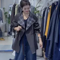 A丽～巨显瘦大码抽绳外套