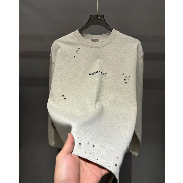 【苏昕专属】潮牌男装时尚百搭款纯棉长袖T恤-55538