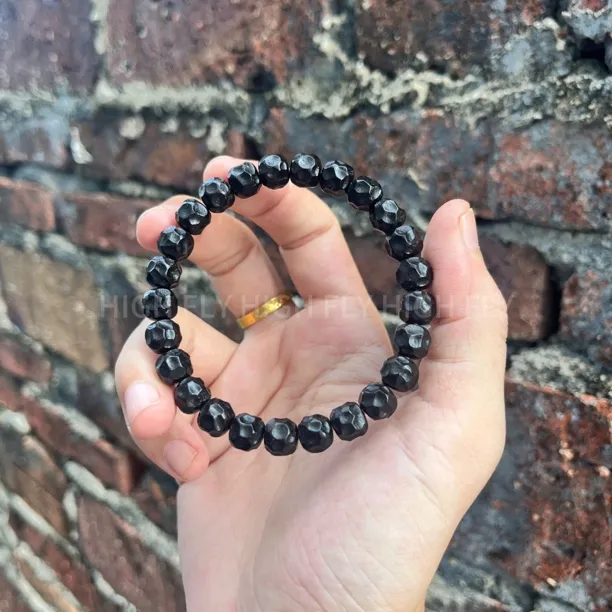 黑金椰蒂｜9*8经典无相印尼进口天然椰蒂文玩手串