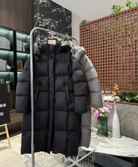 宿慕SUMU 冬季新款时尚新款90白鹅绒六格鹅绒服