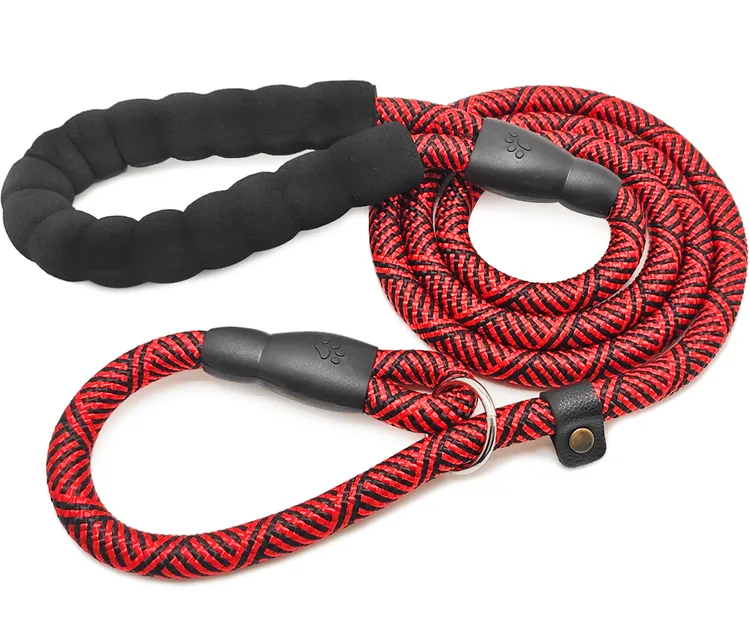 狗狗P链P绳防爆冲牵引绳尼龙加粗耐用防挣脱狗链金毛萨摩耶秋田犬