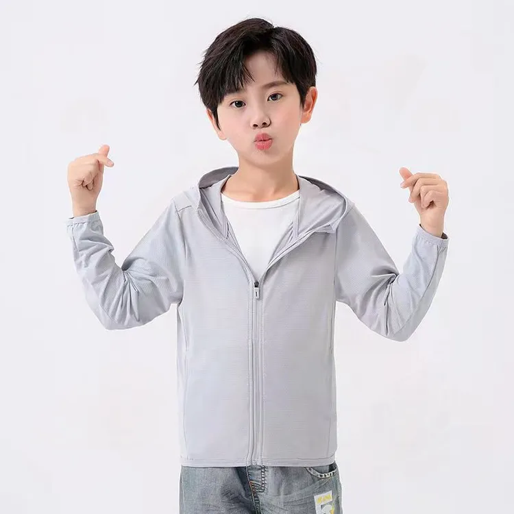 儿童凉感防晒衣夏天皮肤衣男女外套成人亲子防晒服遮阳衣户外防晒