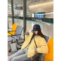 Apear♥千穗见雪~韩版百搭简约时尚显瘦下摆抽绳设计羽绒服