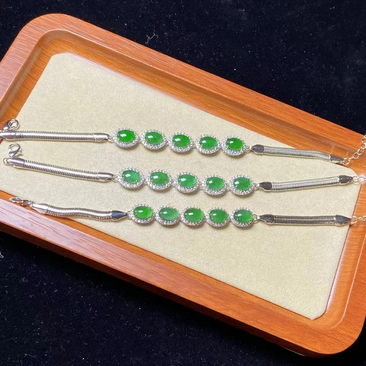 天然A货翡翠【手链】16246SP多样性发一个