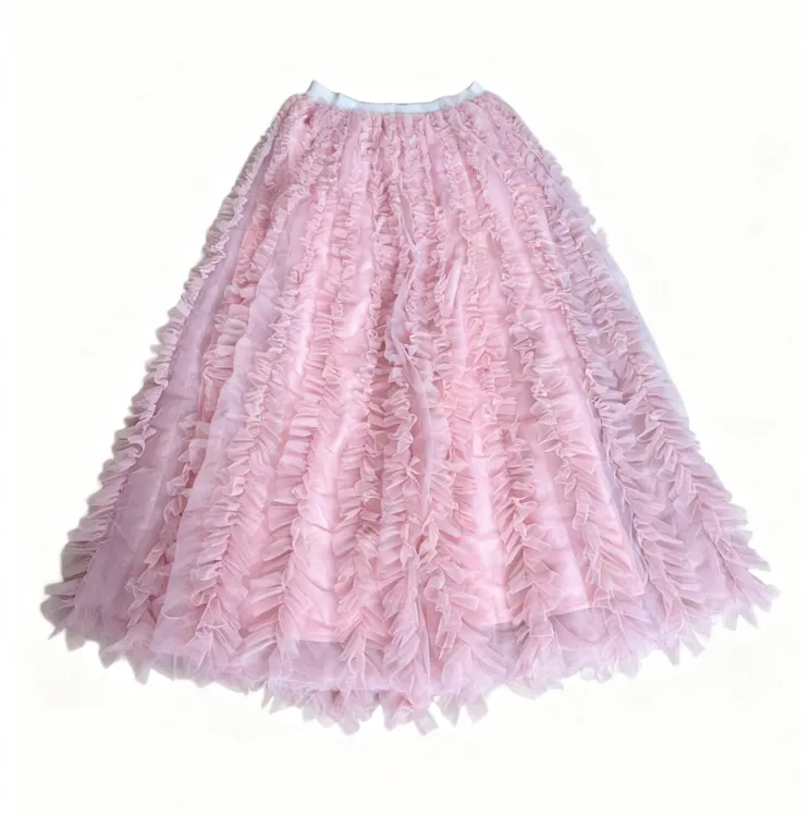 风华珏（绯烟）公主蓬蓬裙长款网纱裙重工