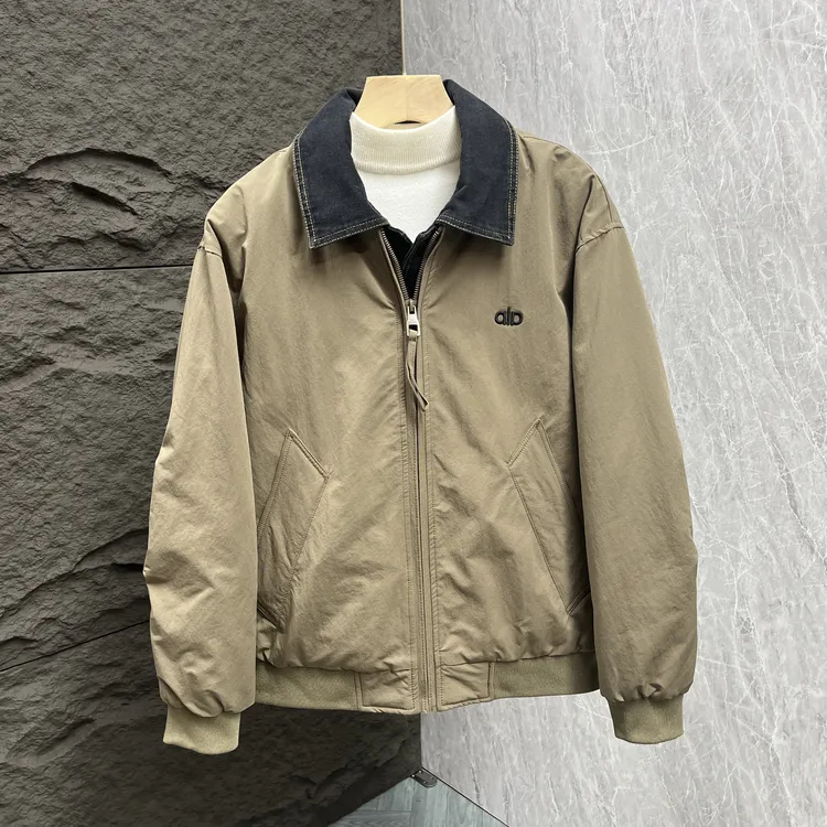 冬季户外防风保暖假两件衣服男士高蓬松白鸭绒潮流个性男装外套