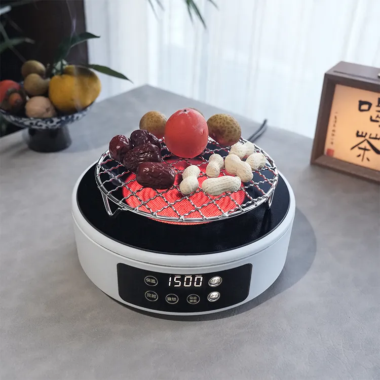 横硕2025新款网红电陶炉煮茶器1500w智能款家用小型电茶炉