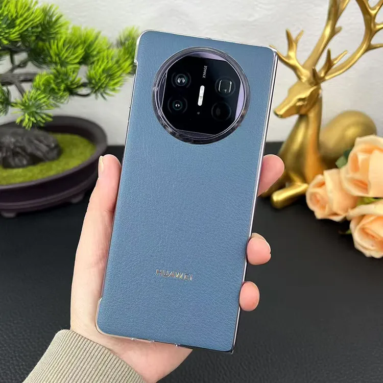 适用华为Matex5手机壳新款商务时尚x5手机壳超薄x3无边框设计超薄