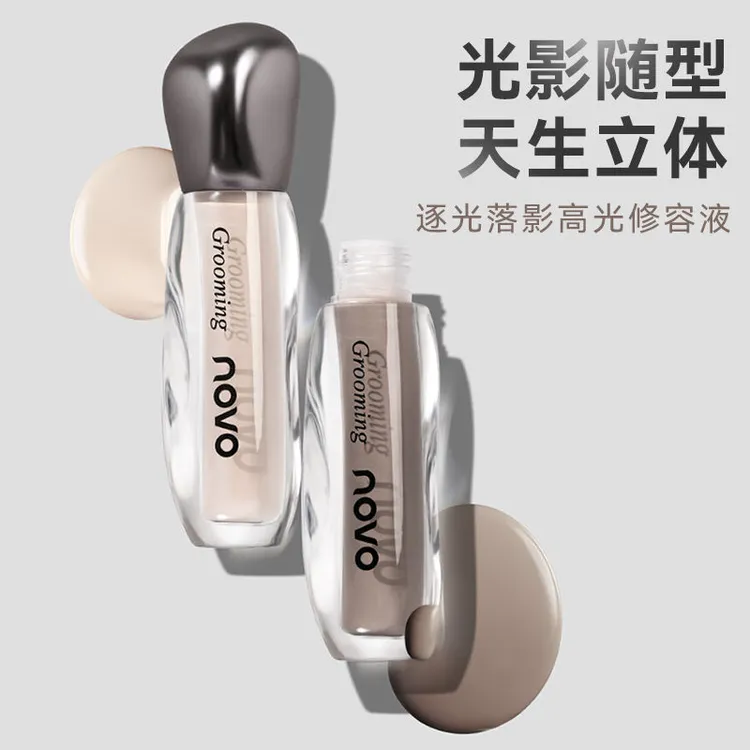 NOVO6426高光笔液体修容提亮阴影鼻影立体高鼻梁遮瑕泪沟法令纹