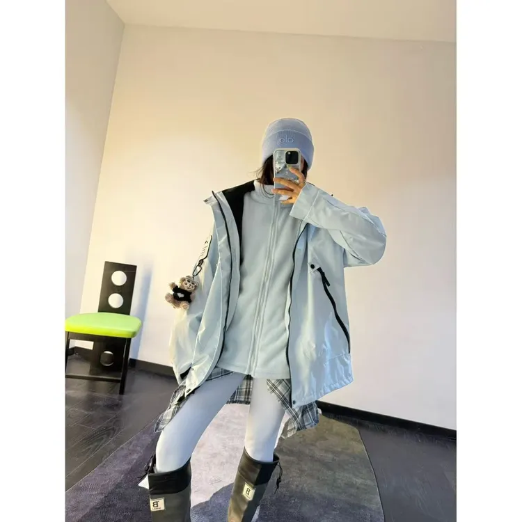 【三合一冲锋衣】山系潮流户外防风防水保暖外套休闲冲锋衣男女同款