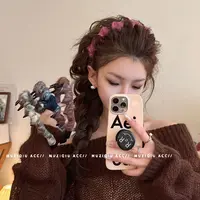 木子秋敲好看！法式晕染撞色齿梳发箍ins高级感时髦洋气外出搭头箍