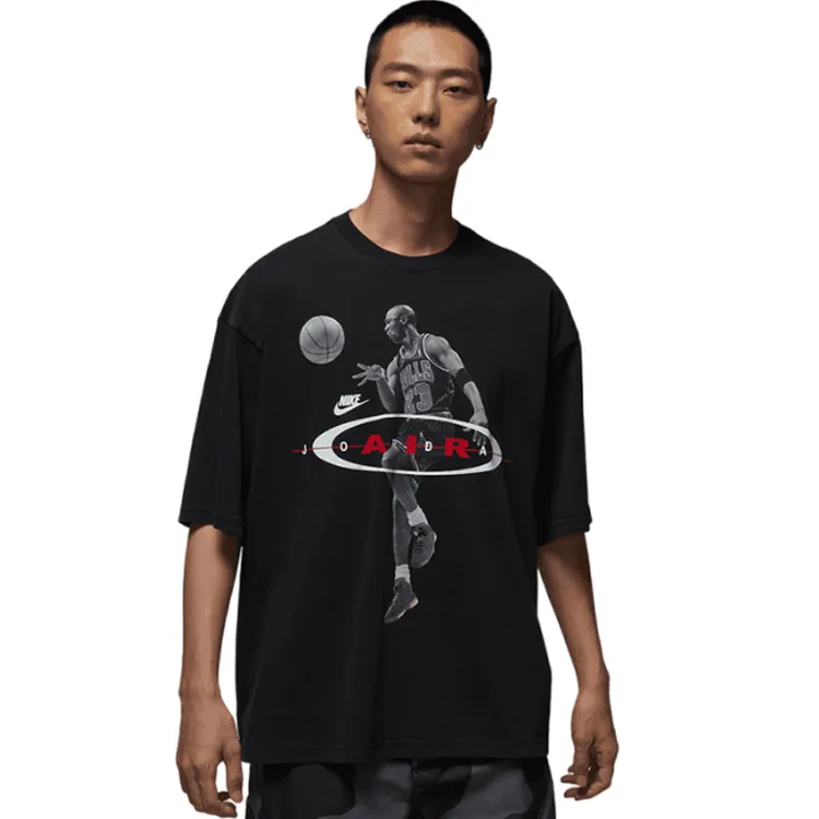 【商城】流光风Nike耐克男款JORDAN运动休闲短袖T恤IF1805-010