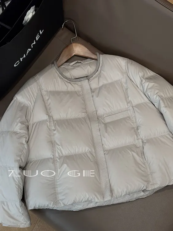 【90白鸭绒】~保暖轻薄时尚白鸭绒羽绒服女宽松显瘦上衣短外套Y