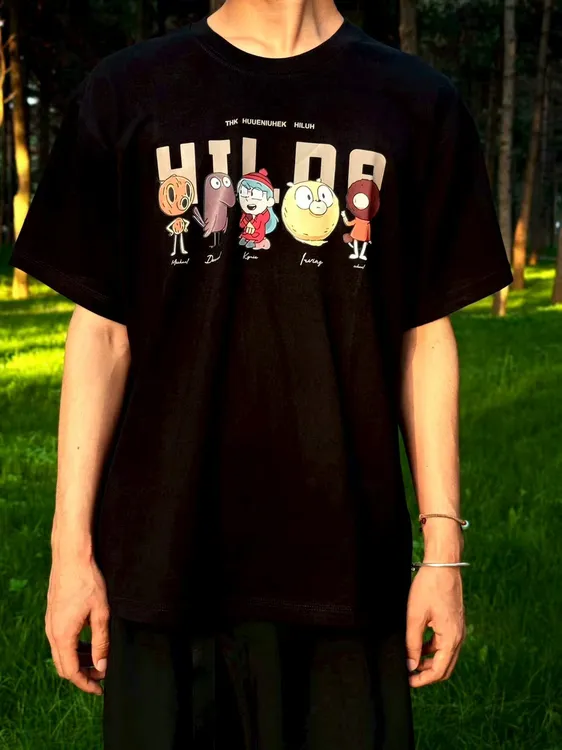 夏季男纯棉时尚短袖t恤潮流简约圆领半袖黑色休闲男生穿搭T恤男装