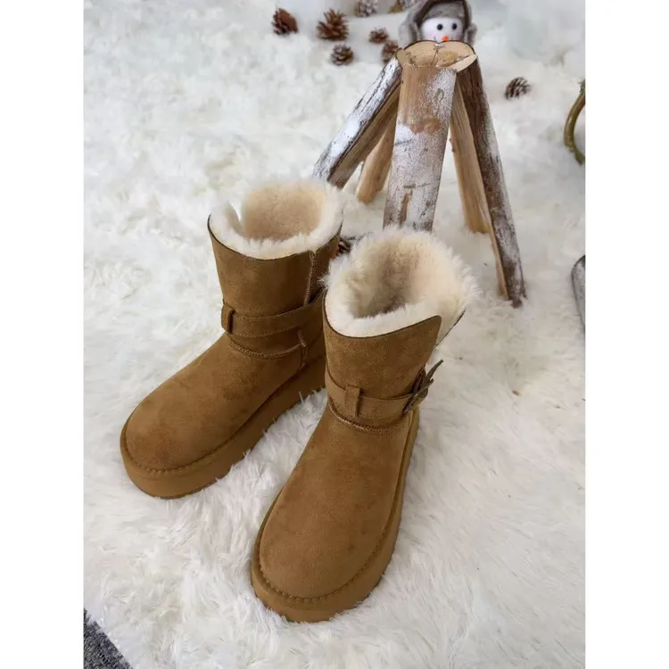 【大街小巷雪地靴】小允姐姐2025新款时尚气质雪地靴【1124】