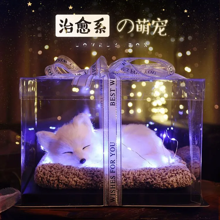 送女友礼物跨年礼盒生日礼物闺蜜会猫咪玩偶女生圣诞节叫儿童