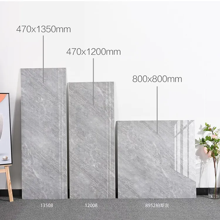 楼梯踏步瓷砖 亮光连纹通体防滑耐磨楼梯踏步砖自建房楼梯砖防滑