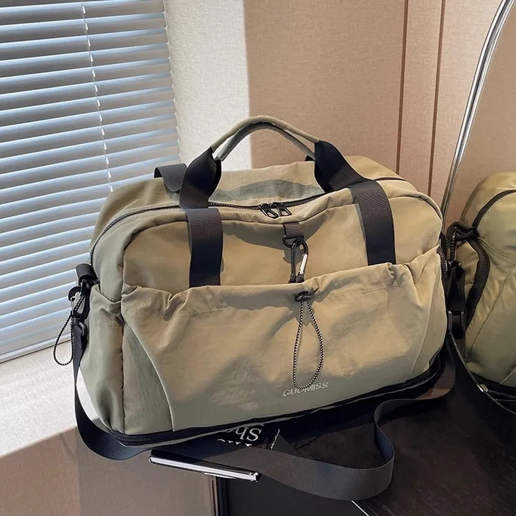 德国2025大容量短途旅行包干湿分离运动健身包旅游待产收纳行李包