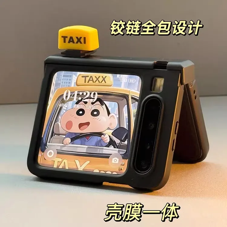 适用华为PuraX典藏版阔折叠手机壳膜一体创意耐脏黑色全包保护套