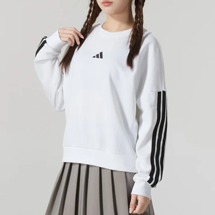 adidas/阿迪达斯女装2025秋季新款W 3S FT SWT 运动休闲卫衣