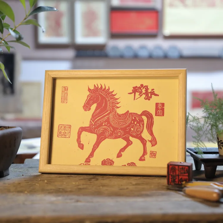 【吉兽呈祥·十二图】十二生肖“灵兽吉祥”马年生日礼品桌面摆件