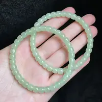 L【玉氏珠宝】和田玉直切手串多样性发一CAN820890