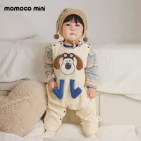 MOMOCOmini男女宝婴童秋季可爱连体衣萌趣小狗连体服87310690002