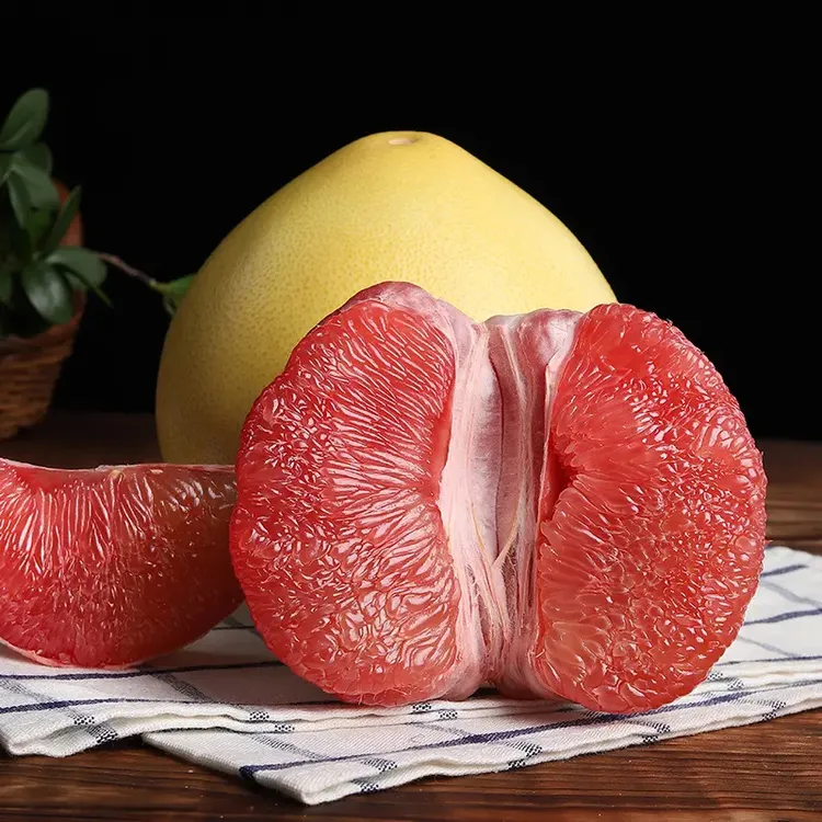 福建平和红心琯溪蜜柚新鲜当季水果皮薄肉厚香甜可口