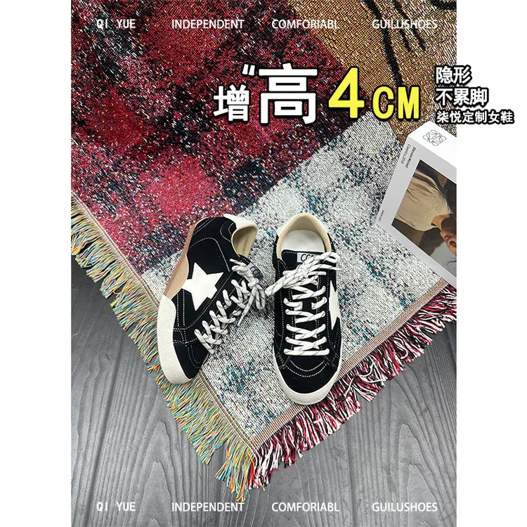 牛皮版~韩版复古小众德训鞋女2025新款真皮系带板鞋舒适休闲鞋女