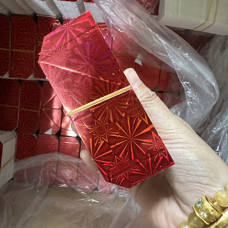 三角插手工折纸加厚材料镭射卡纸DIY创意折纸