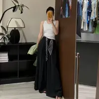 【丝巾喇叭裤】秋季必备显瘦喇叭韩系裤子