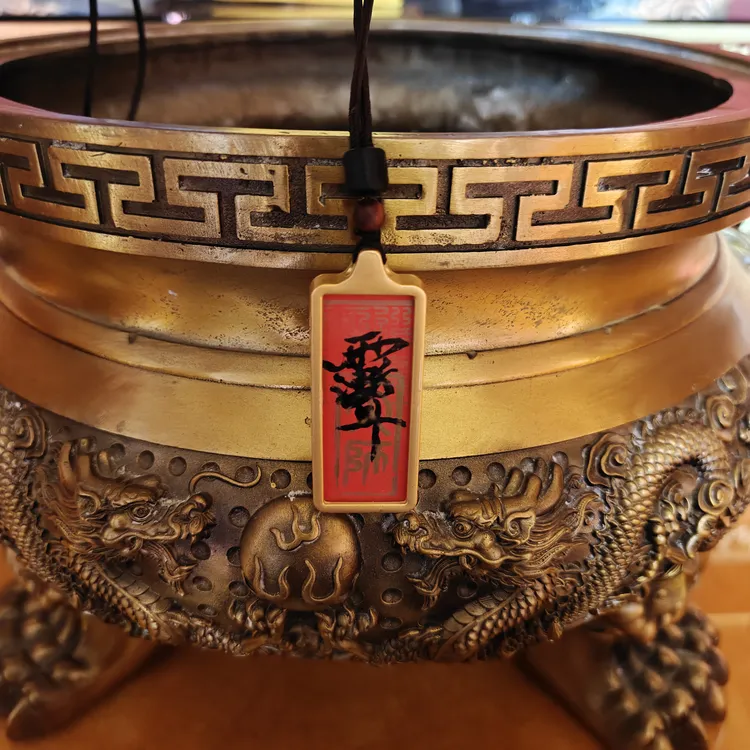合金项链 寓意美好纯手绘天师文创吊坠