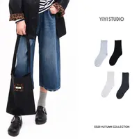 YiYi 童装四色纯棉袜子（一组四双）0593