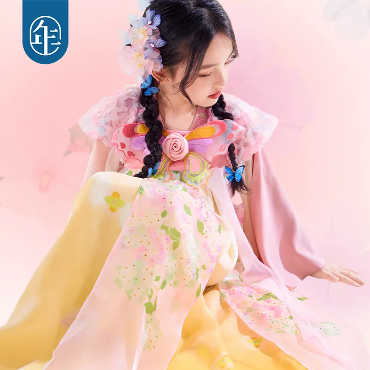 【达人专属】年衣童装汉服裙女童2025新款秋季新中式国风汉服连衣裙