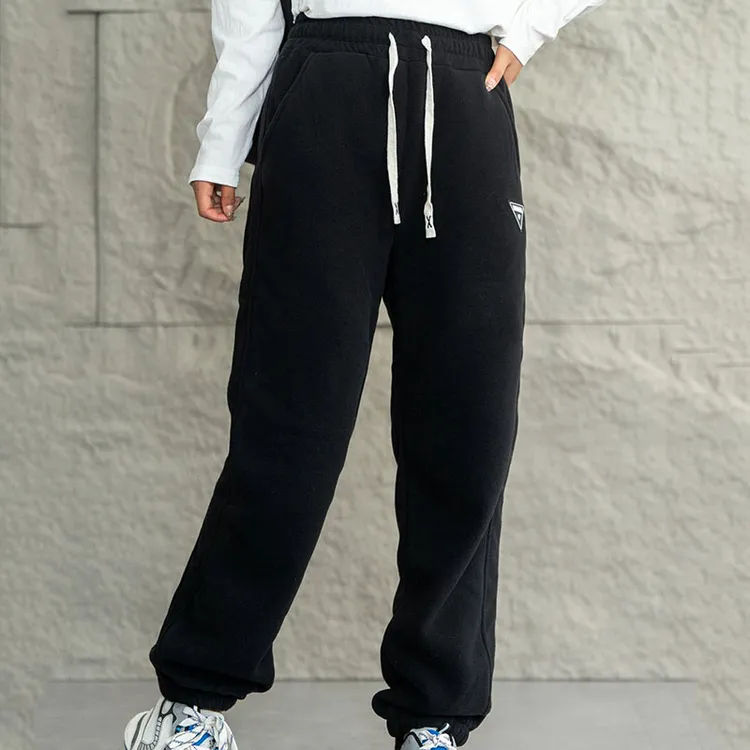 （衣兮绒面束脚运动裤）66888春秋情侣款外穿加绒加厚保暖休闲裤Q