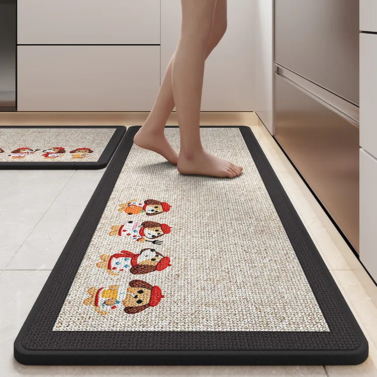 厨房专用地垫厨房垫家用长条地毯吸油吸水免洗耐脏防滑吸水垫进门