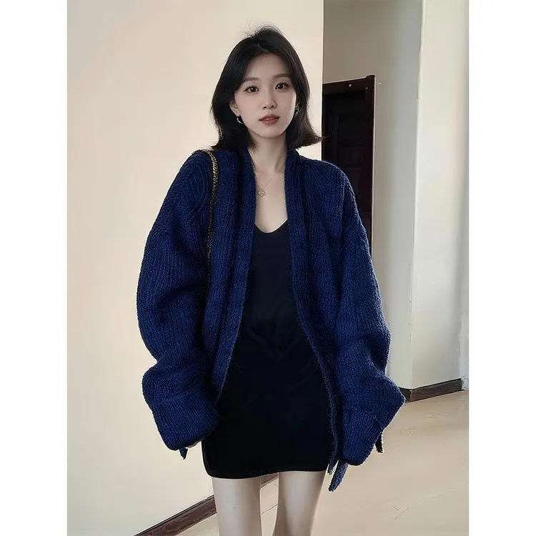 巨好看的气质高级感独特超好看小香风针织外套女2025新款秋季上衣