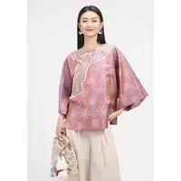 矝羽轩【JINYU矜羽】张和才古蜀锦葡萄蔓藤上衣外套