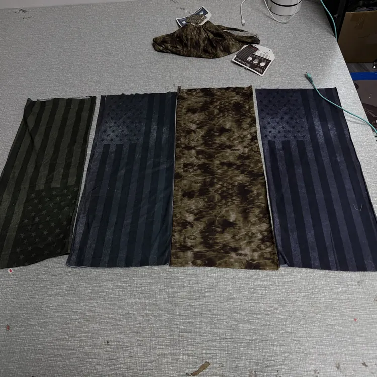 户外魔术头巾夏防晒面罩运动遮阳脸罩护颈透气骑行头巾2个装