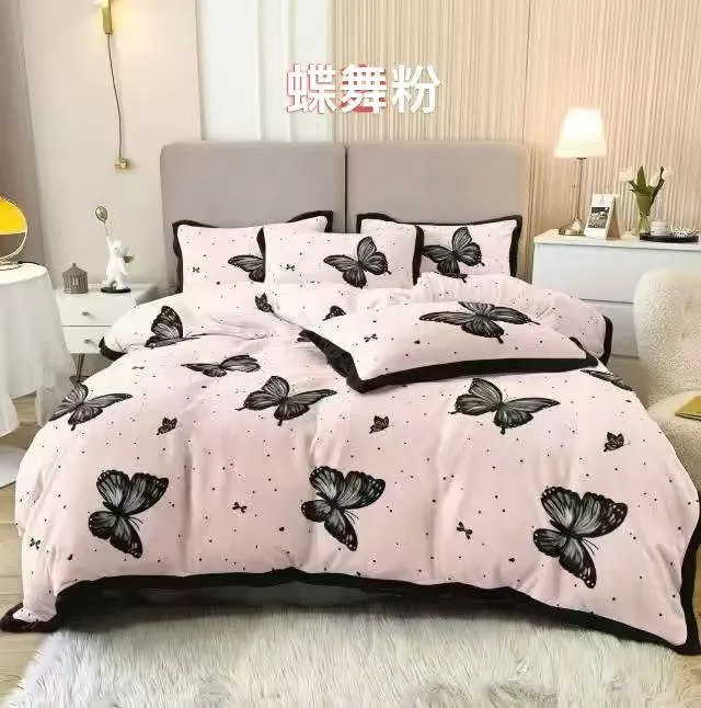 8928 【单被罩】牛奶绒被套  F01