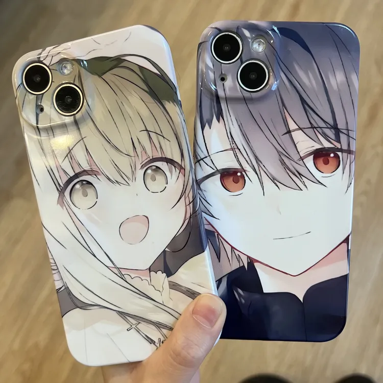 适用苹果17promax全包软菲林手机壳华为vivo小米oppo情侣动漫创意