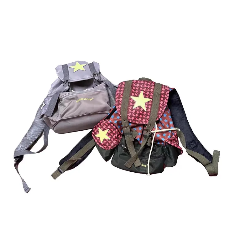 2025新款韩系小众设计星星双肩包女百搭休闲旅行背包学生书包