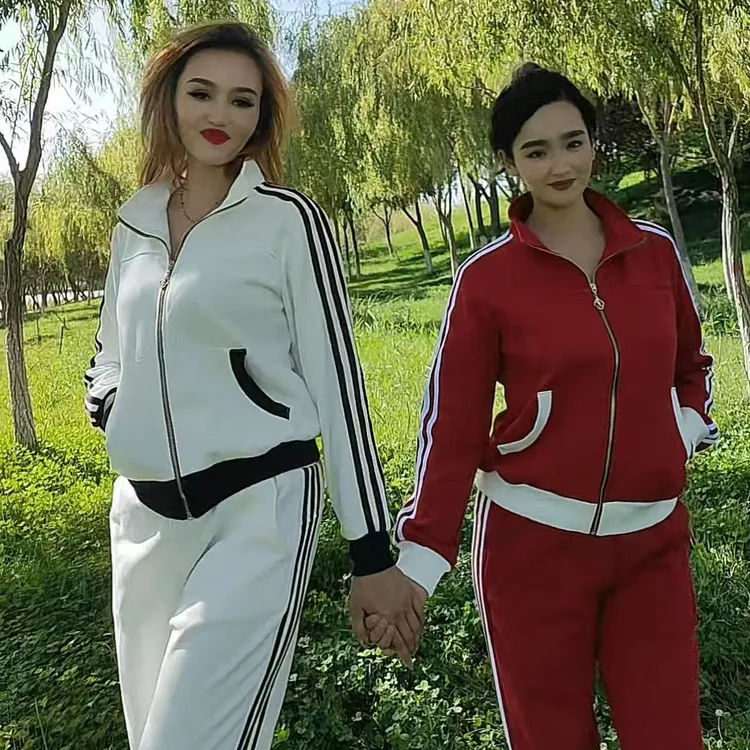 秋天运动闺蜜套装